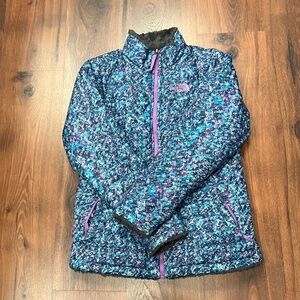 The North Face Multicolor Fleece Inside Winter Jacket sz XL